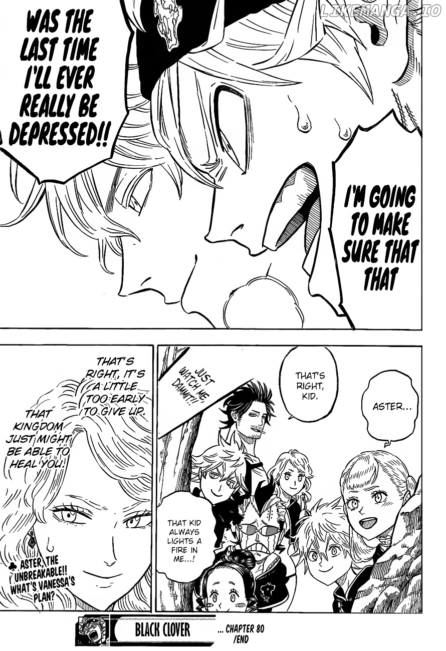 Black Clover chapter 80 image 19